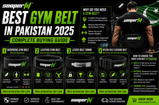Best Gym Belt in Pakistan 2025 — Complete Buying Guide - Sooperfit