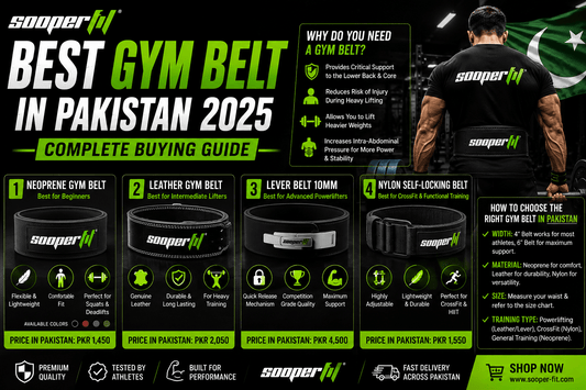 Best Gym Belt in Pakistan 2025 — Complete Buying Guide - Sooperfit