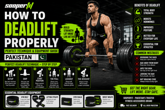 How to Deadlift Properly — Perfect Technique and Equipment Guide Pakistan - Sooperfit
