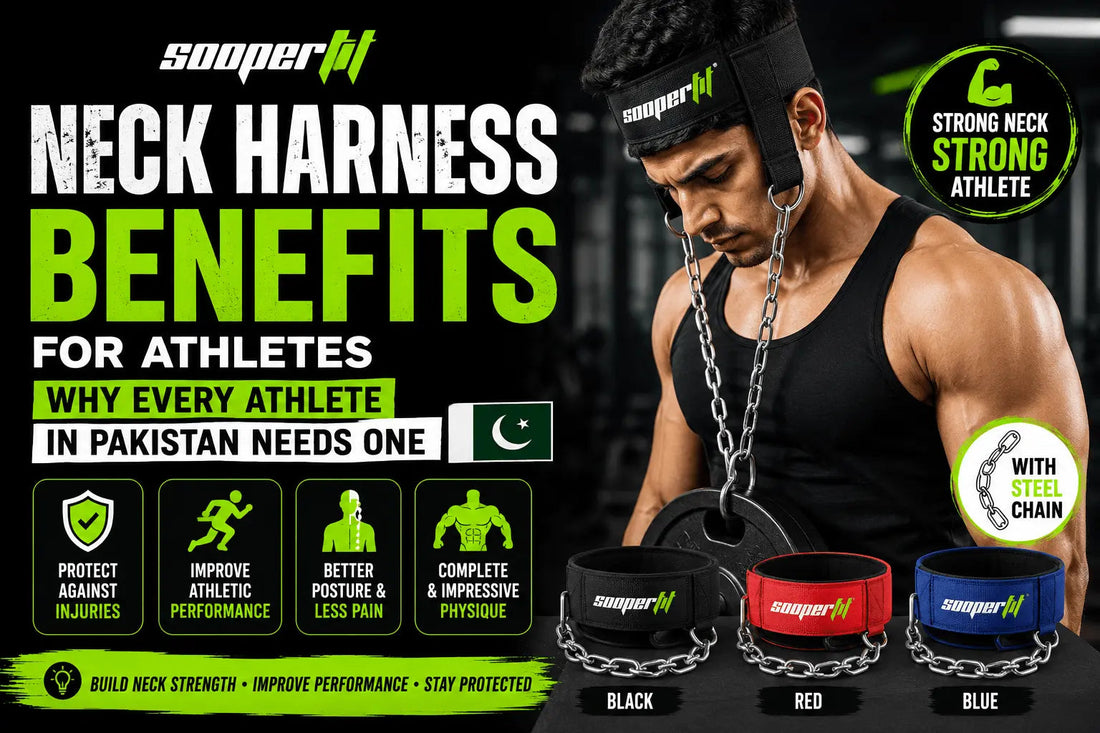 Neck Harness Benefits for Athletes — Why Every Athlete in Pakistan Needs One - Sooperfit