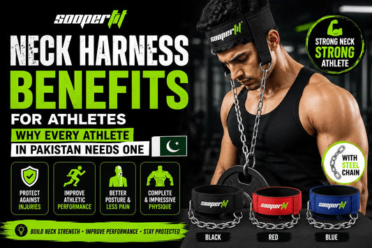 Neck Harness Benefits for Athletes — Why Every Athlete in Pakistan Needs One - Sooperfit
