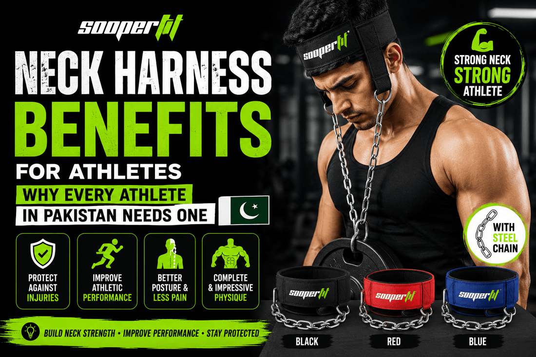 Neck Harness Benefits for Athletes — Why Every Athlete in Pakistan Needs One - Sooperfit