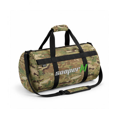 SooperFit Gym Duffel Bag Large Sports & Travel Bag with Spacious Interior Army Green