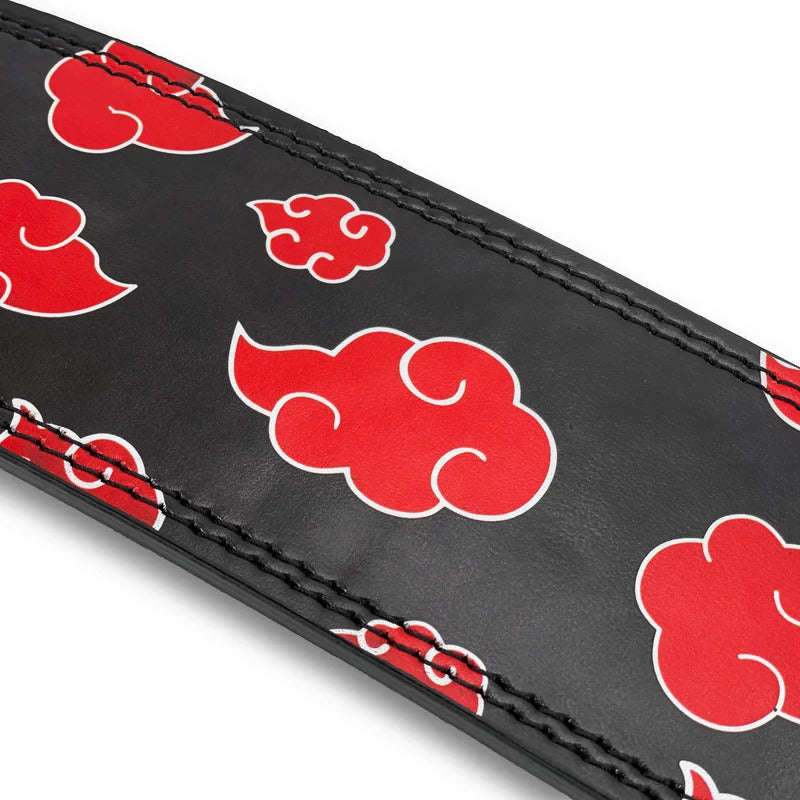 SooperFit 10mm Naruto Clouds Lever Belt For Weight Lifting And Powerlifting Sooperfit