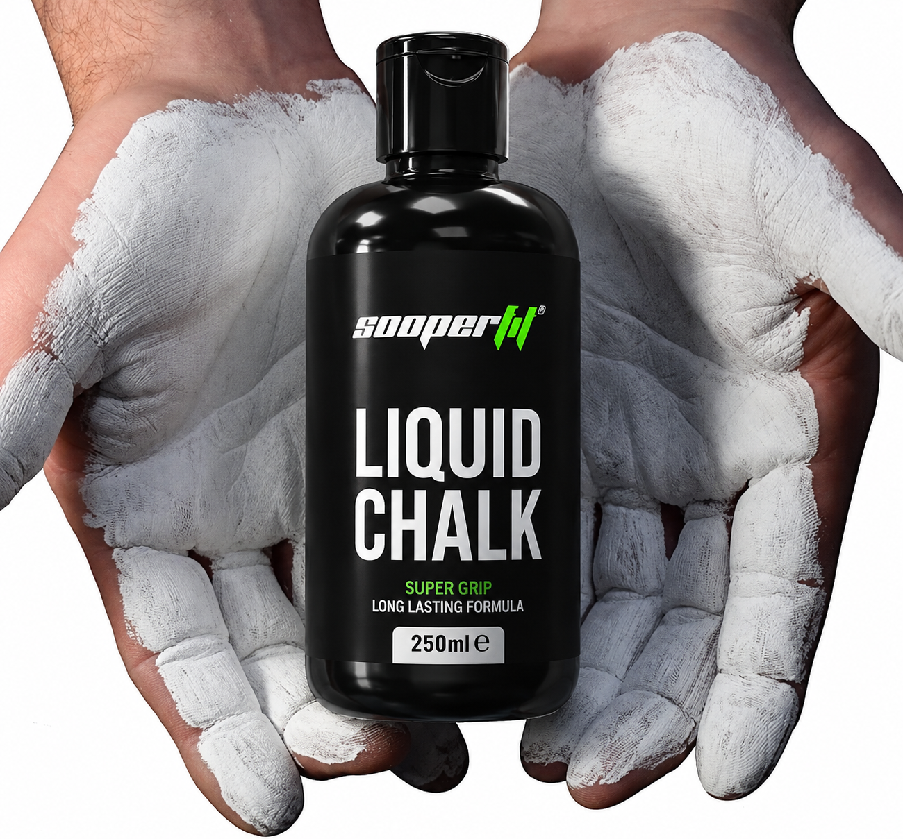 SooperFit Liquid Gym Chalk for Weightlifting & Powerlifting – Fast-Drying Non-Slip Grip