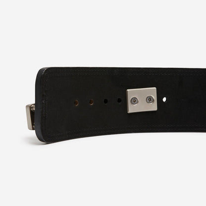 SooperFit Lever Belt 10mm Leather Weight Lifting Belt for Powerlifting-Sooperfit