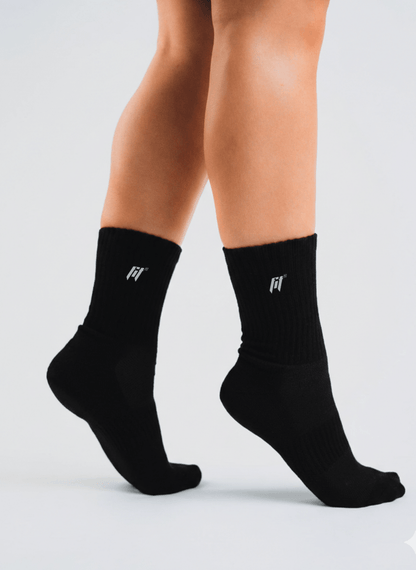 Long Sock Black-Sooperfit