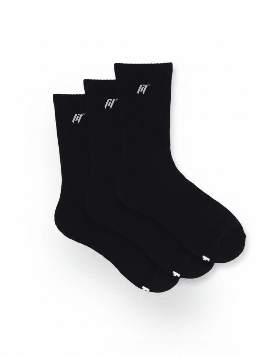 Long Sock Black-Sooperfit