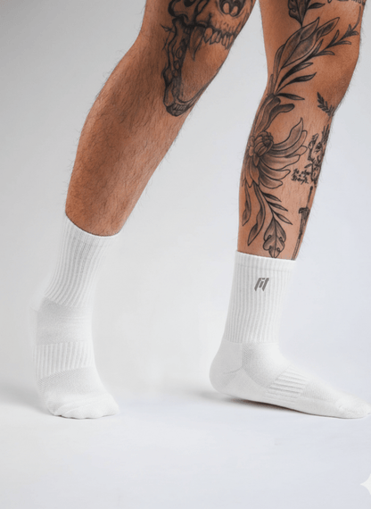 Long Sock White-Sooperfit