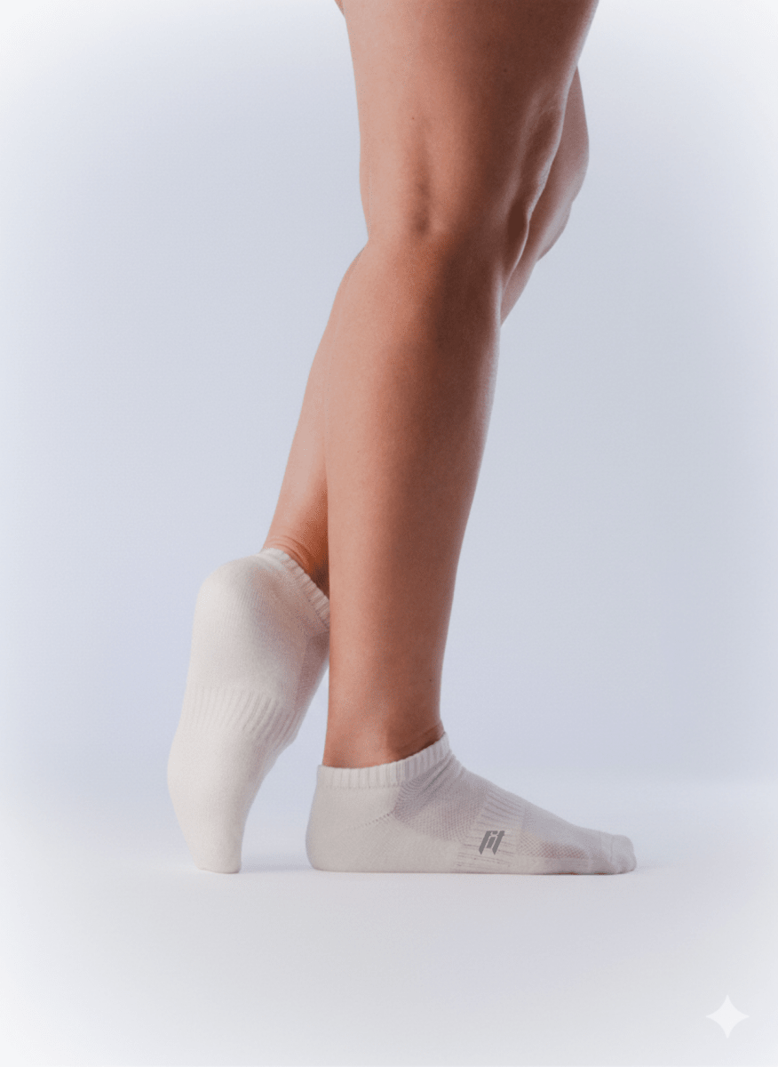 Short Sock White-Sooperfit