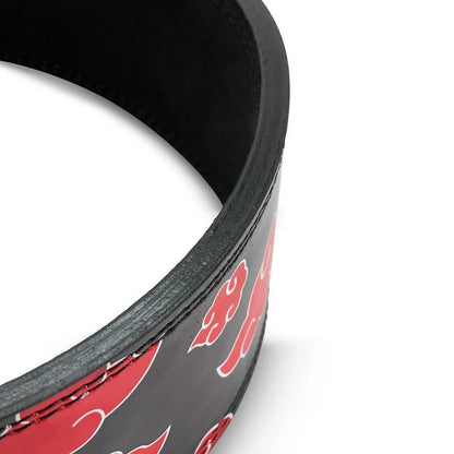 SooperFit 10mm Naruto Clouds Lever Belt For Weight Lifting And Powerlifting - Sooperfit