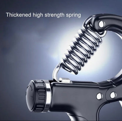 SooperFit Adjustable Hand Gripper with Rep Counter Grip Strengthener for Gym and Fitness - Sooperfit