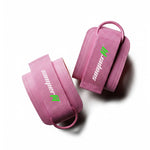 SooperFit Ankle Straps 2.0  Ultra Soft Neoprene Weight Lifting Straps Pink (Pair)