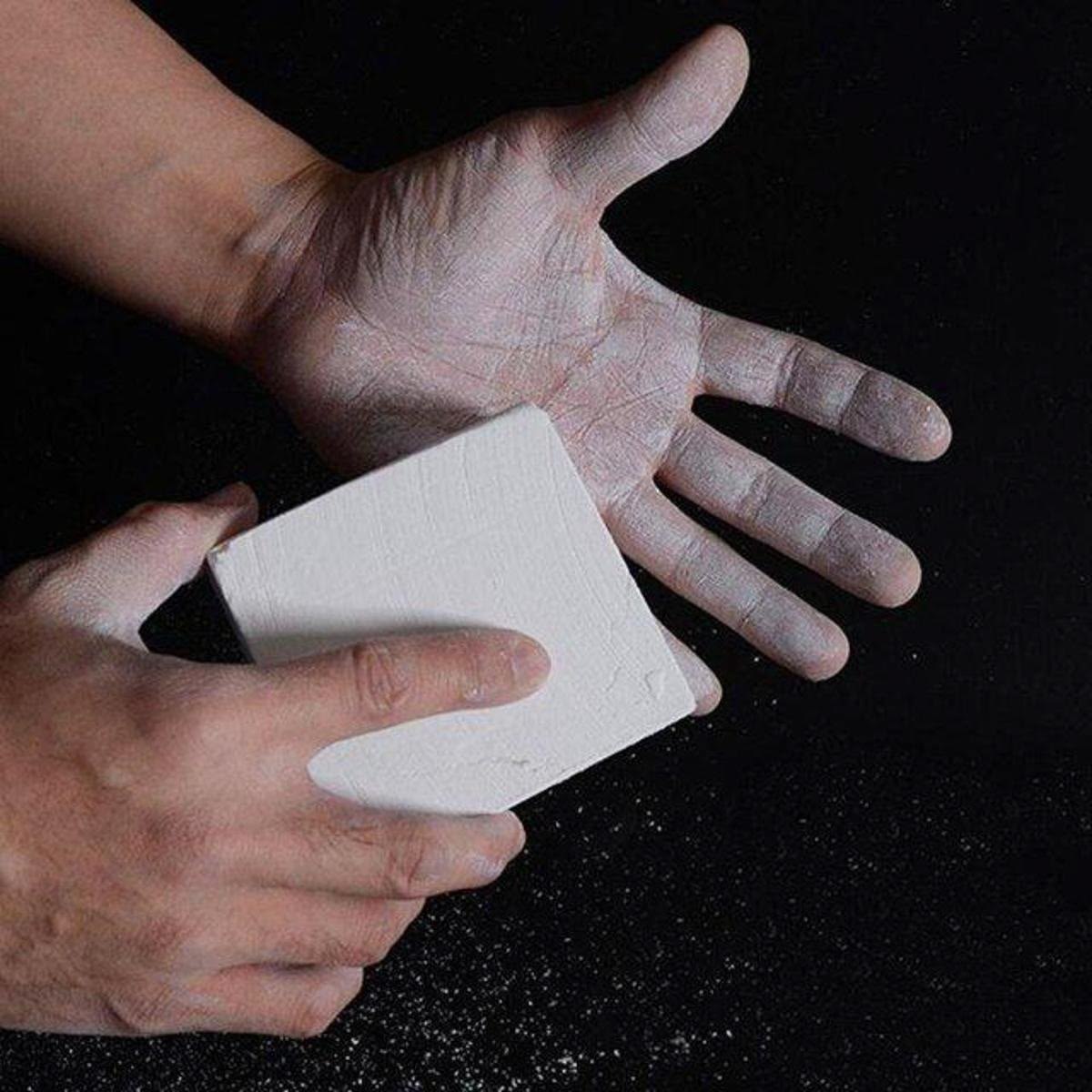 SooperFit Gym Chalk Block for Weightlifting & Powerlifting Premium Non-Slip Grip Chalk - Sooperfit