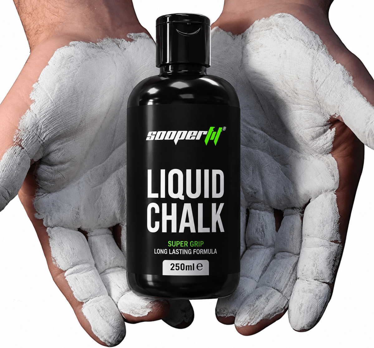 SooperFit Liquid Gym Chalk for Weightlifting & Powerlifting – Fast-Drying Non-Slip Grip - Sooperfit
