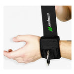 SooperFit Premium Neoprene Ankle Cuffs Adjustable Cable Machine Ankle Straps Black