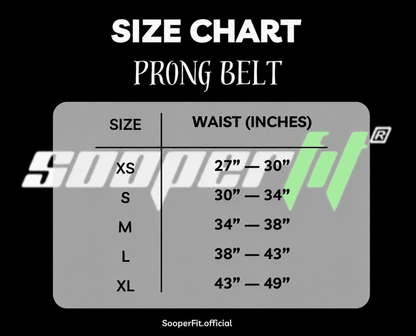 SooperFit PU Leather Weight Lifting Rexine Belt for Powerlifting Squats & Deadlifts Black - Sooperfit
